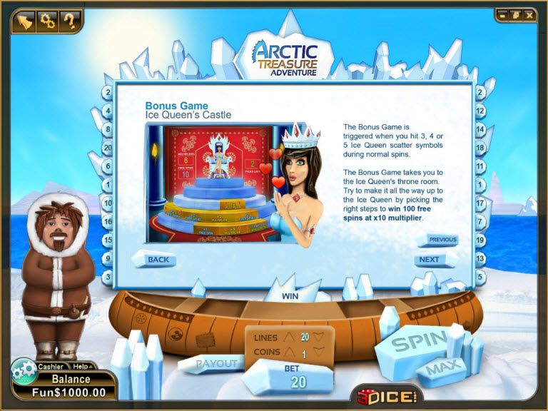 3Dice slot machine image