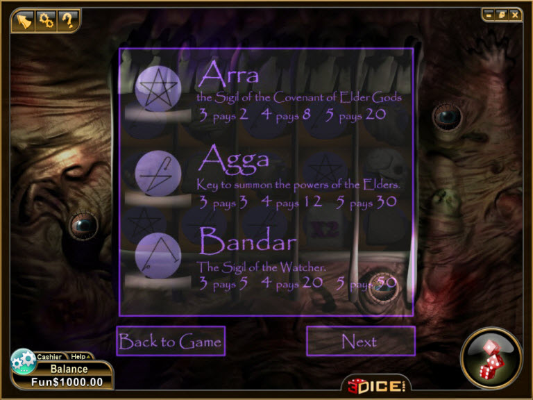 3Dice slot machine image