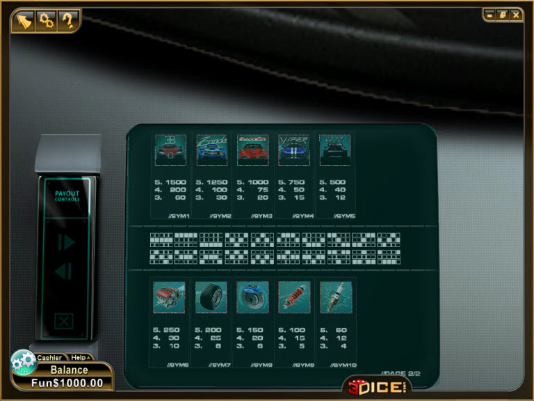 3Dice slot machine image