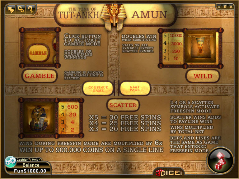 3Dice slot machine image