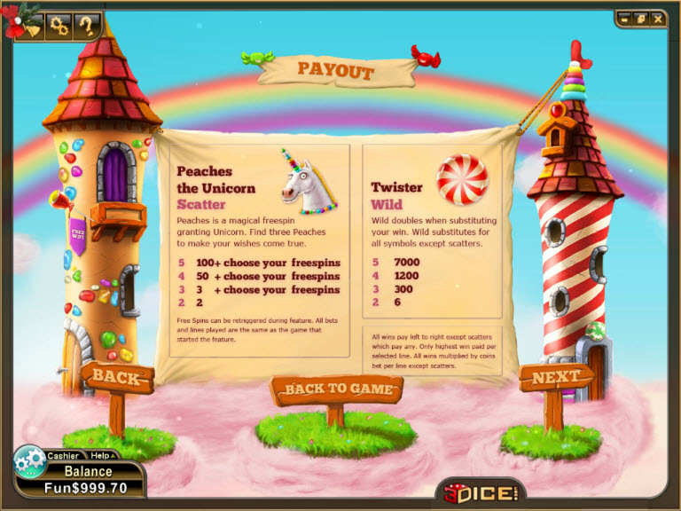 3Dice slot machine image