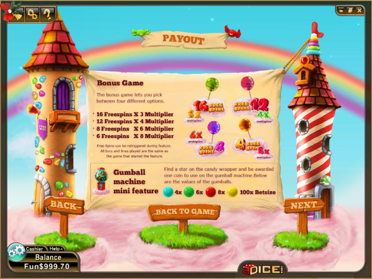 3Dice slot machine image