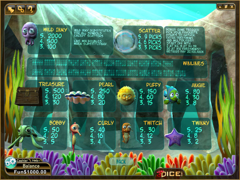 3Dice slot machine image