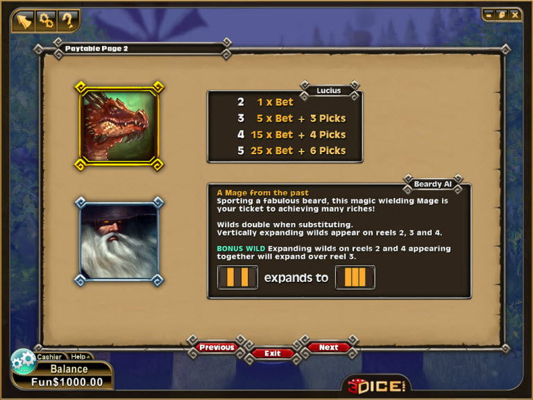 3Dice slot machine image
