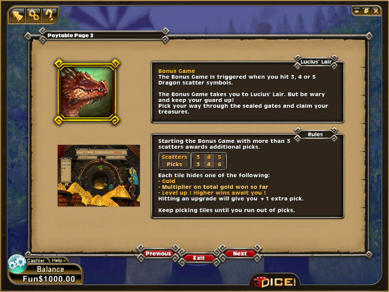 3Dice slot machine image