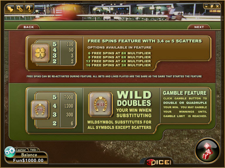 3Dice slot machine image