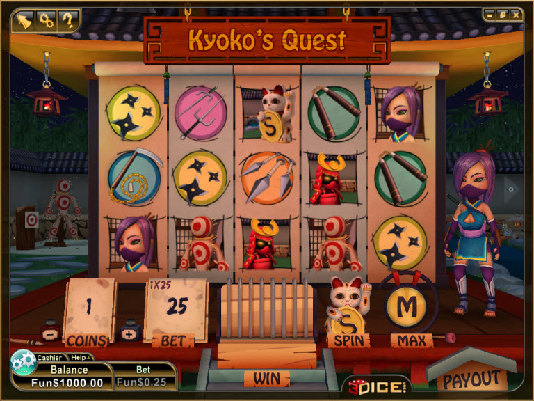 3Dice slot machine image