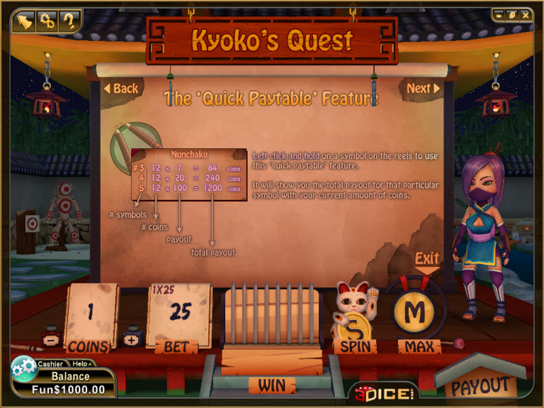 3Dice slot machine image