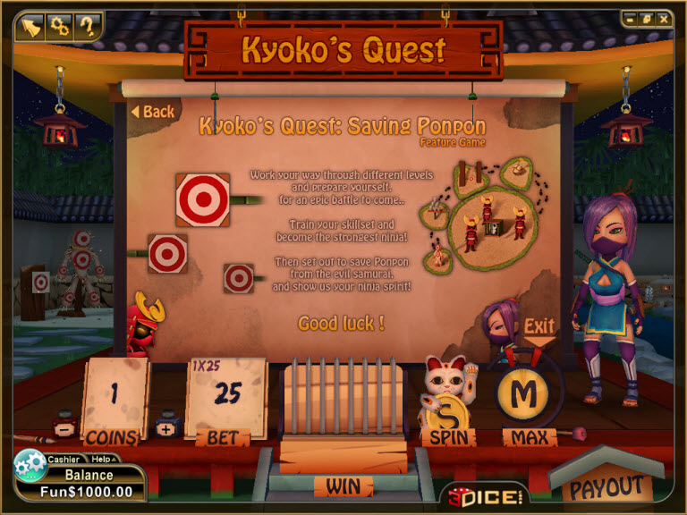 3Dice slot machine image