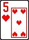 5 of hearts
