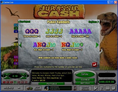 Grand Virtual video slot machine image