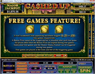 NuWorks online slot machine image