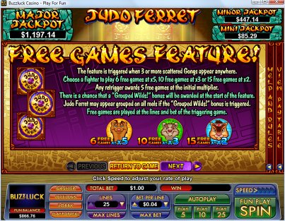 NuWorks online slot machine image