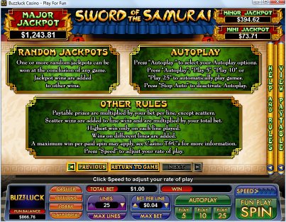 NuWorks online slot machine image