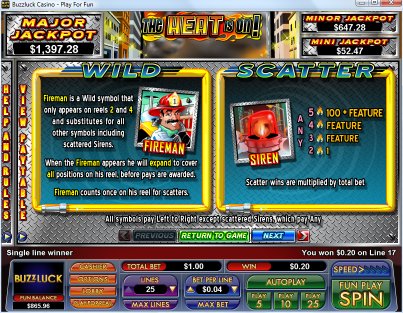 NuWorks online slot machine image