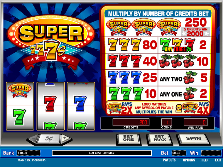Parlay slot machine image