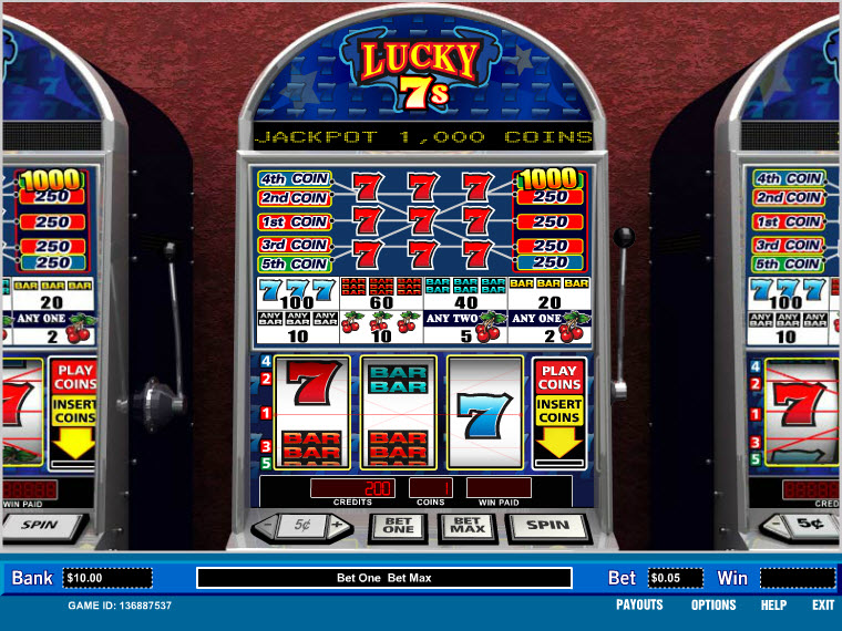 Parlay slot machine image