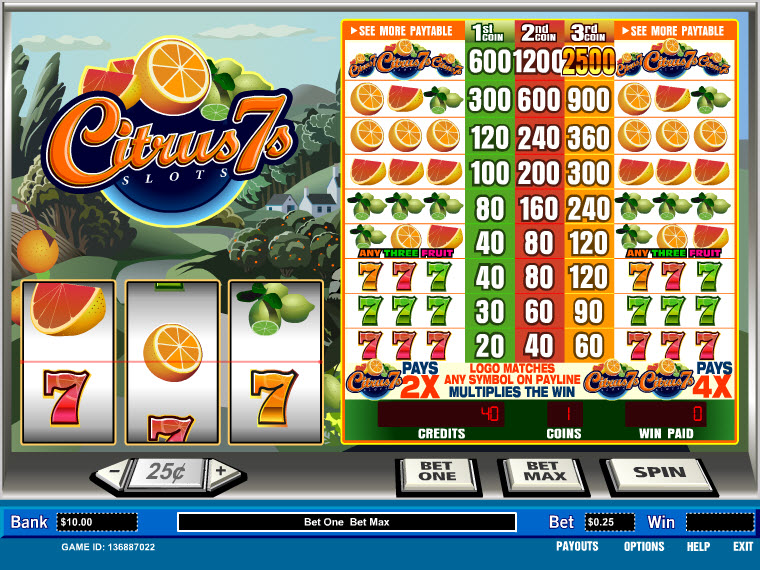 Parlay slot machine image