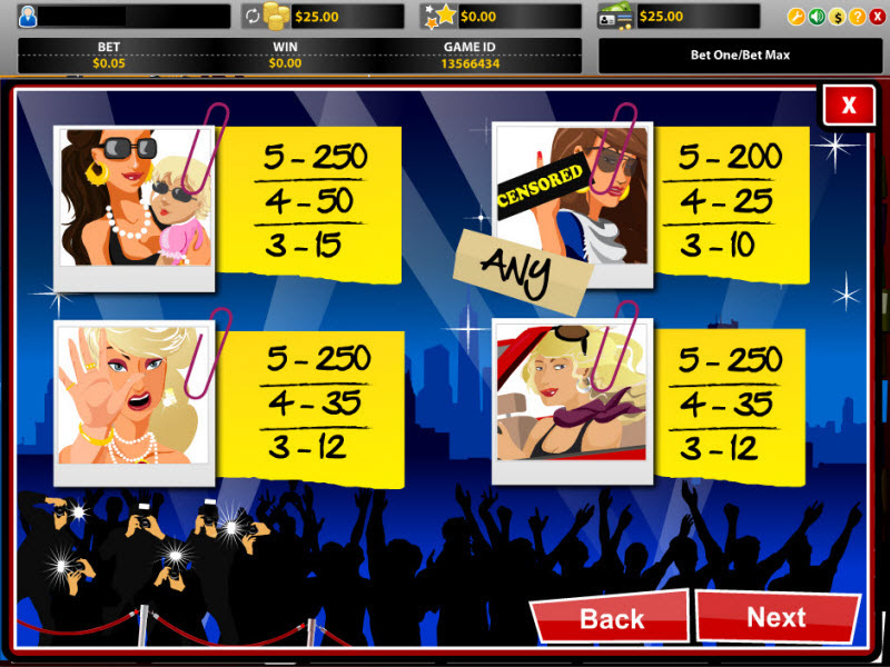 Parlay slot machine image