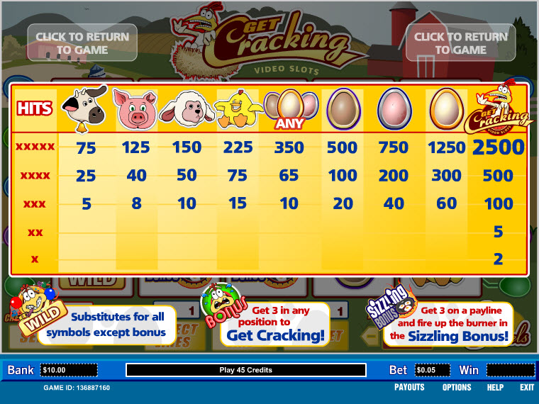 Parlay slot machine image