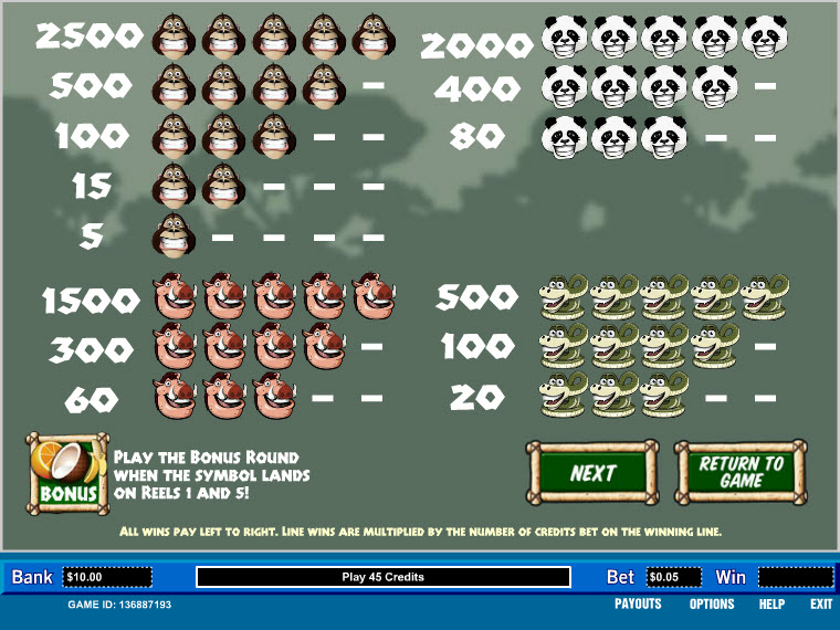 Parlay slot machine image