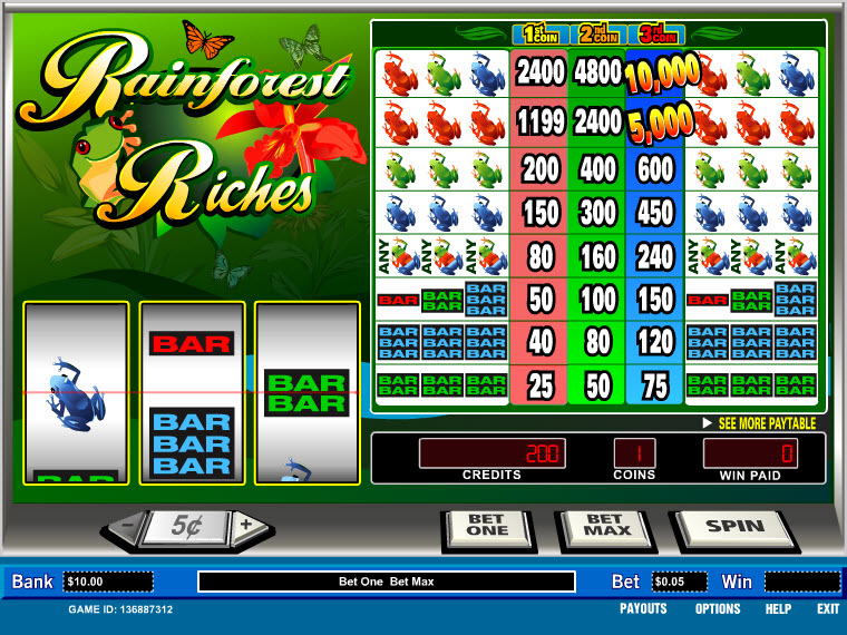 Parlay slot machine image