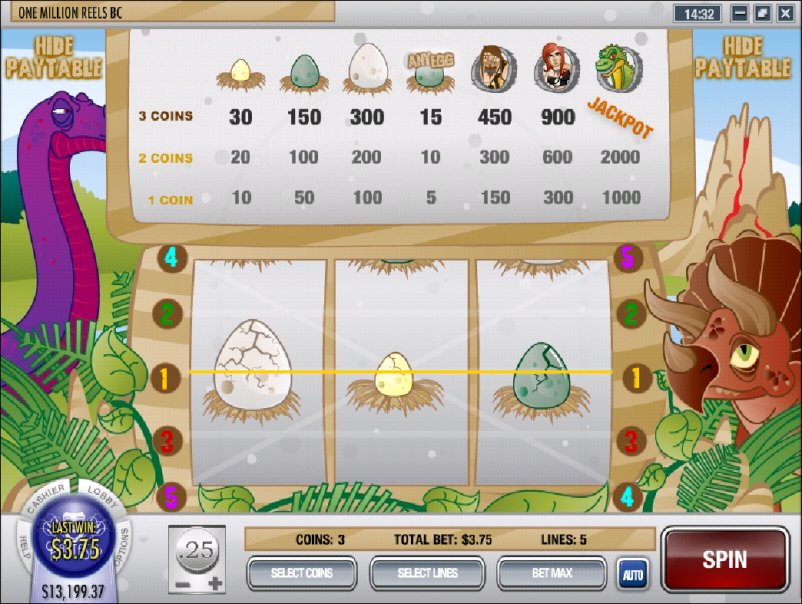 Rival video slot machine image