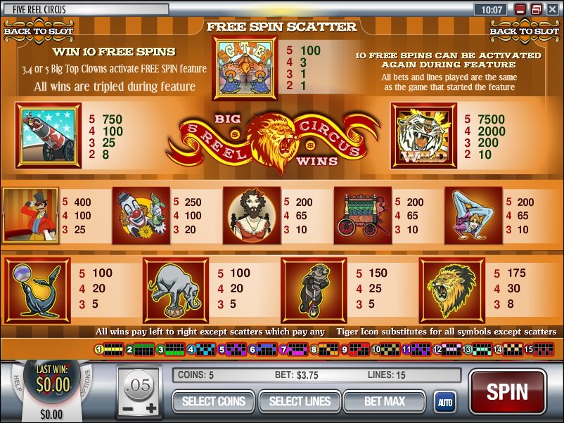 Rival video slot machine image