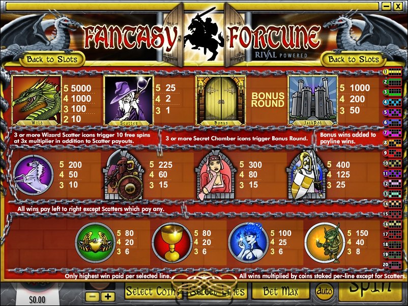 Rival video slot machine image