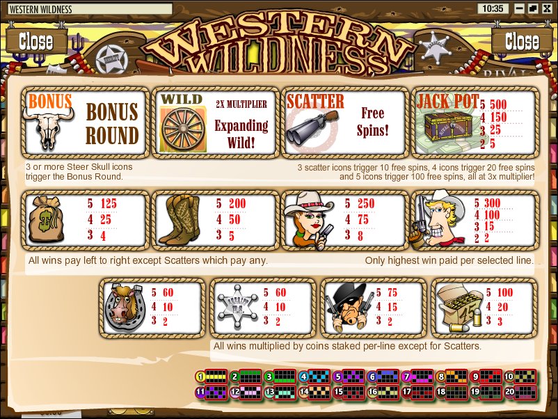 Rival video slot machine image