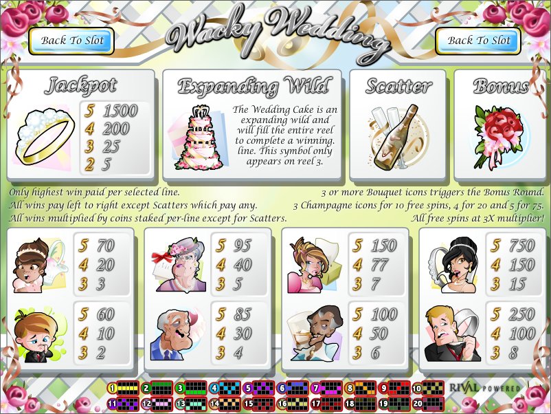 Rival video slot machine image
