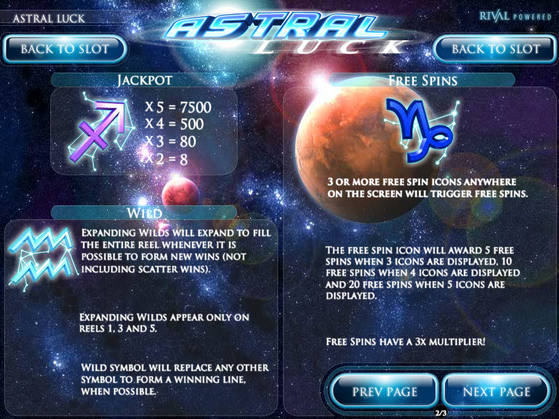 Rival video slot machine image