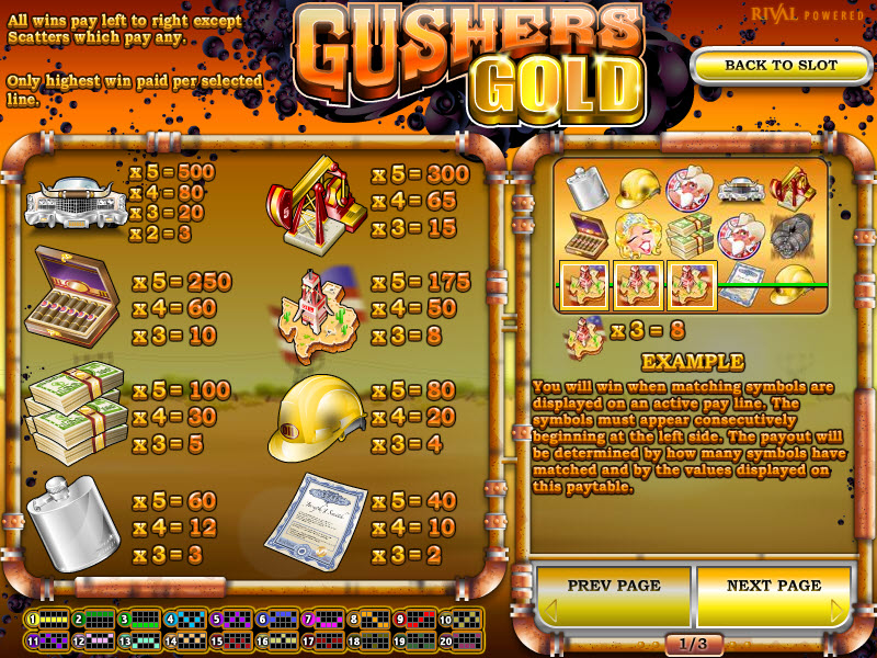 Rival video slot machine image