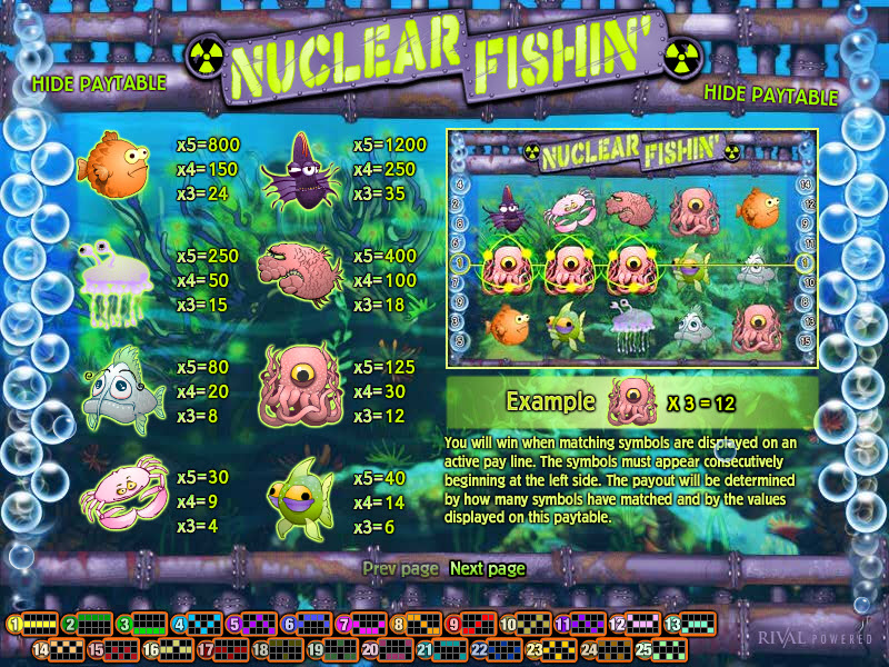 Rival video slot machine image