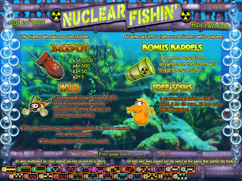 Rival video slot machine image