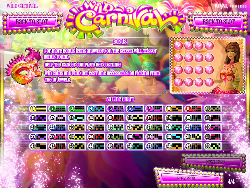 Rival video slot machine image