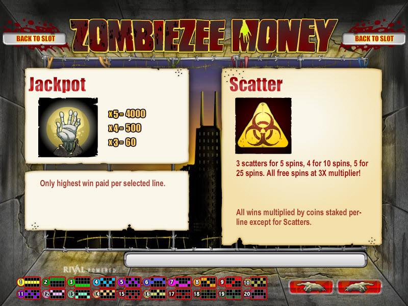 Rival video slot machine image