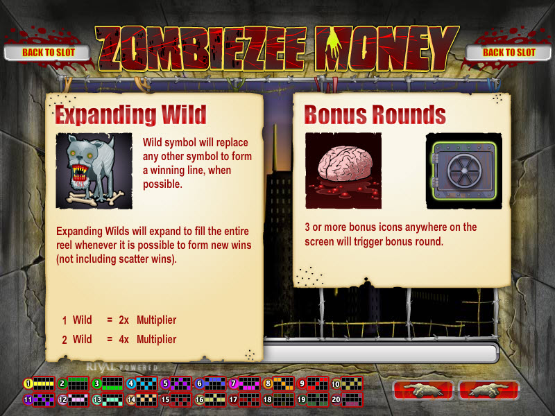 Rival video slot machine image