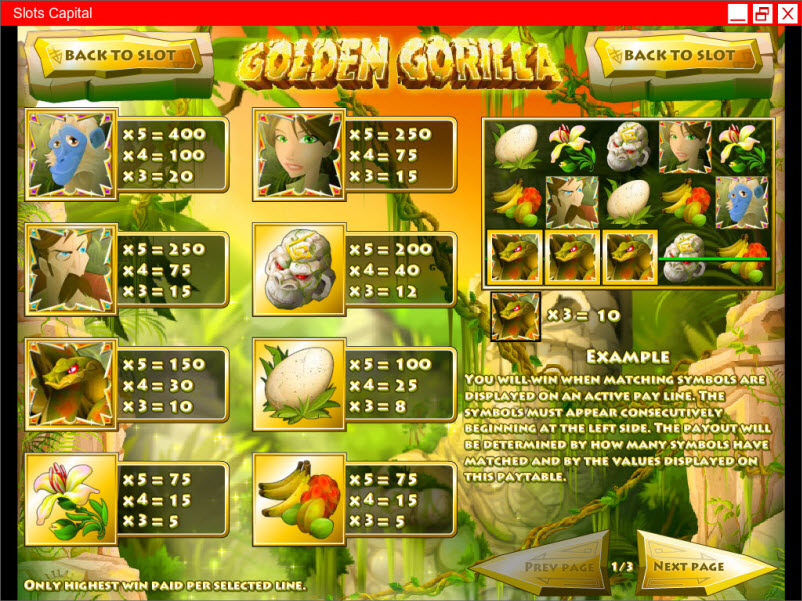 Rival video slot machine image