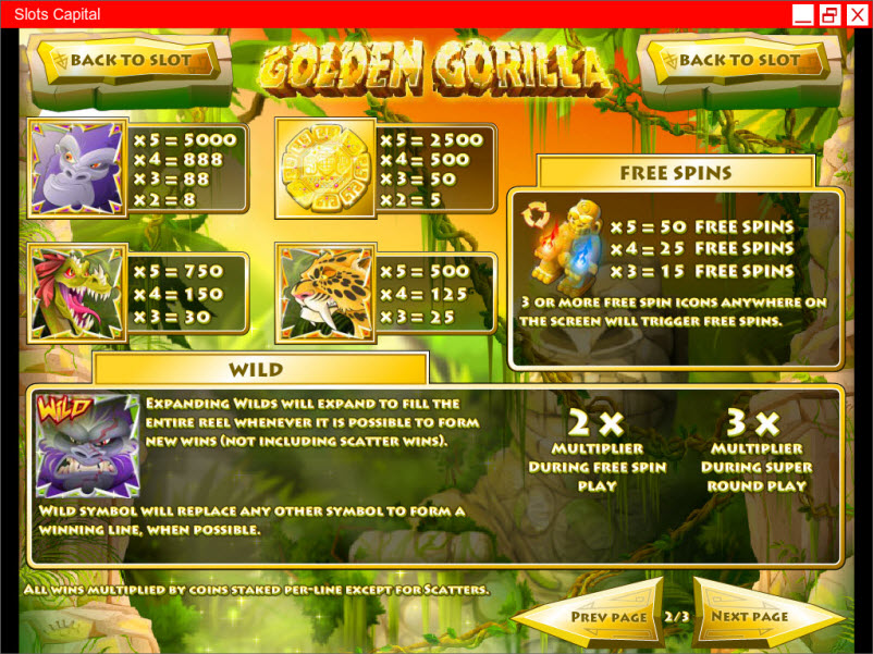 Rival video slot machine image
