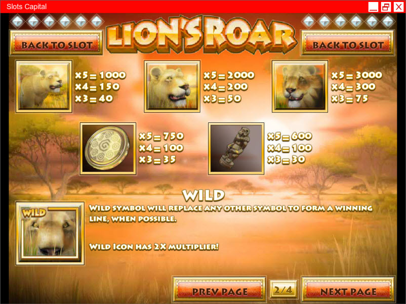 Rival video slot machine image
