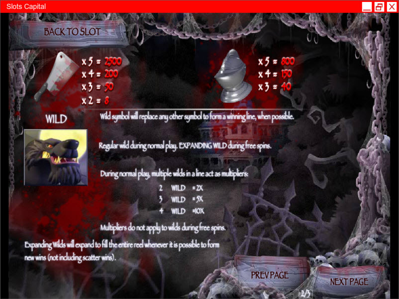 Rival video slot machine image