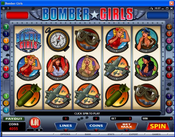 Microgaming 5 reel slot machine image