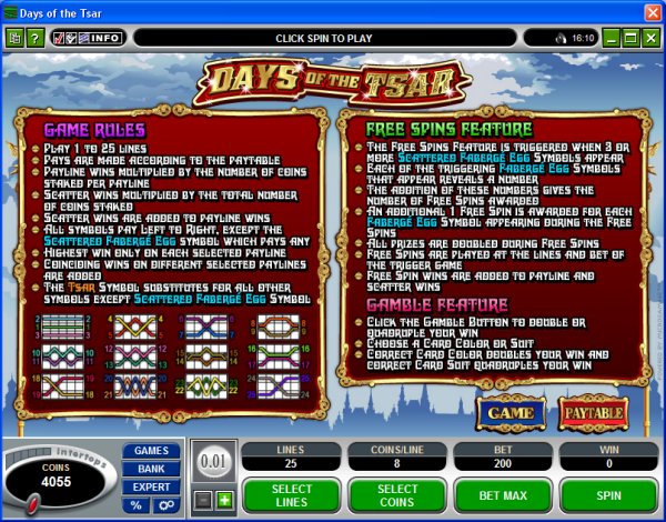 Microgaming 5 reel slot machine image