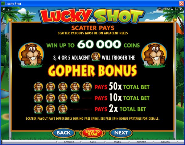 Microgaming 5 reel slot machine image