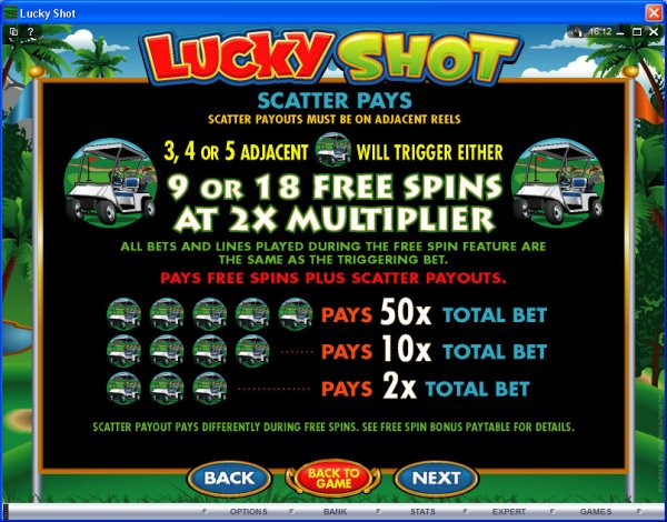Microgaming 5 reel slot machine image