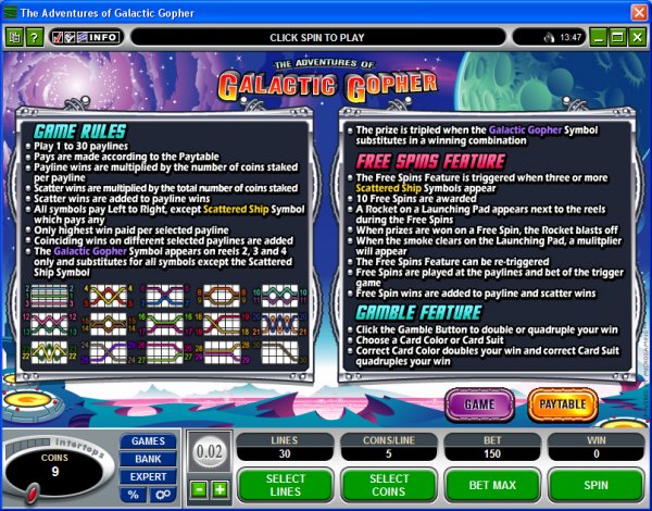 Microgaming 5 reel slot machine image
