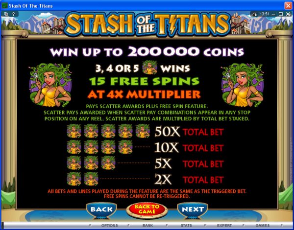 Microgaming 5 reel slot machine image