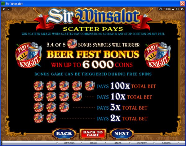Microgaming 5 reel slot machine image