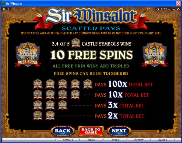 Microgaming 5 reel slot machine image